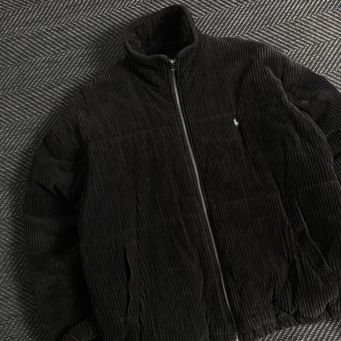 폴로 랄프로렌 포니로고  코듀로이 패딩 브라운y 3440 상품이미지1