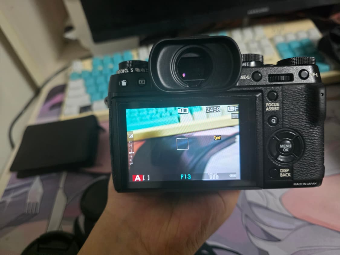 후지필름 X-T1 블랙 디지털카메라 셔터수200번대 팝니다 상품이미지3