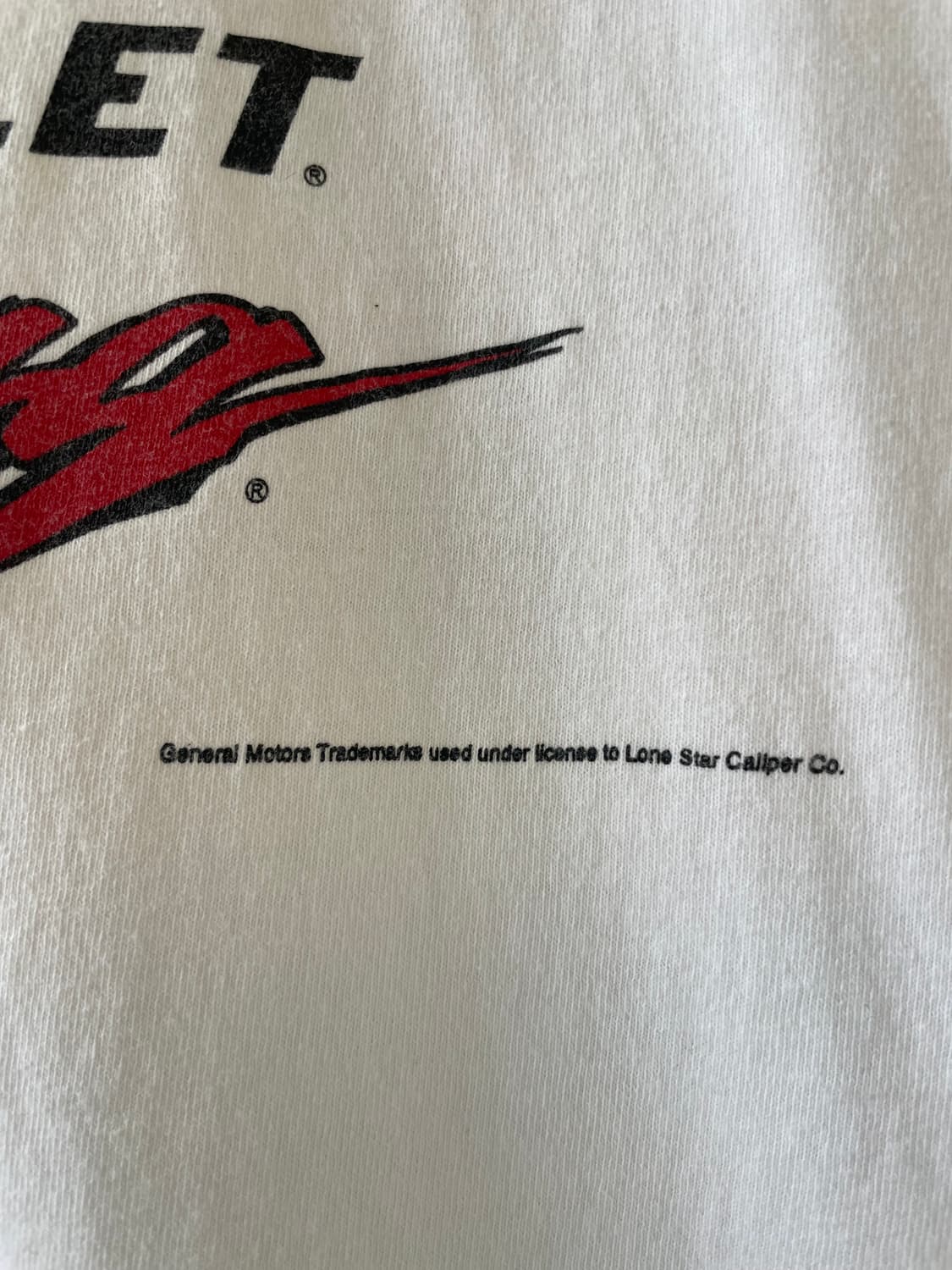 00's Vintage Chevrolet Racing T-shirt ​ 상품이미지6