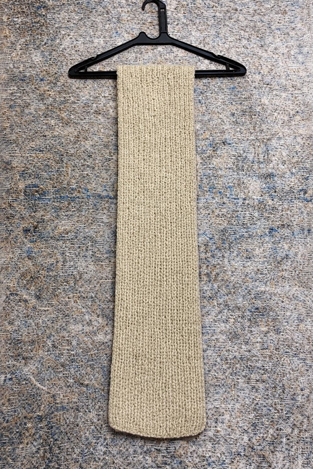 JPN 빈티지  핸드메이드 니트 머플러 상품이미지1