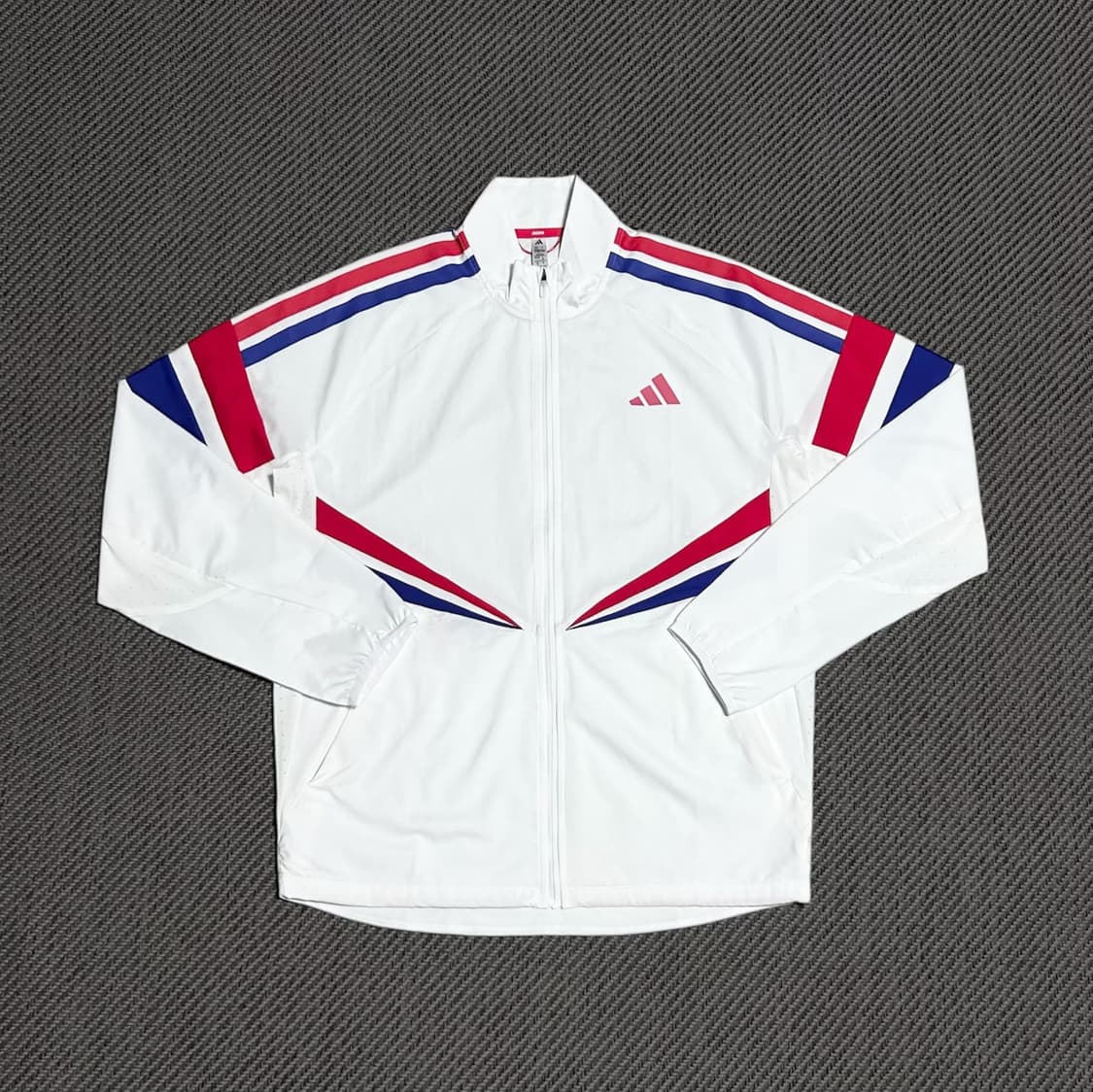 [L] adidas 아디다스 아디제로 기능성 러닝 바람막이 자켓 상품이미지1