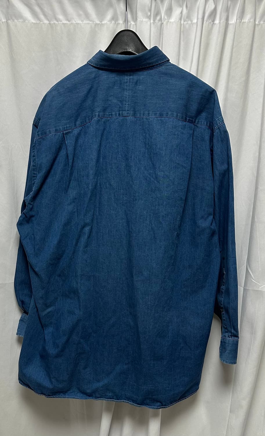 no.166 폴로 랄프로렌 중청데님 셔츠 xxl 상태s급 상품이미지4