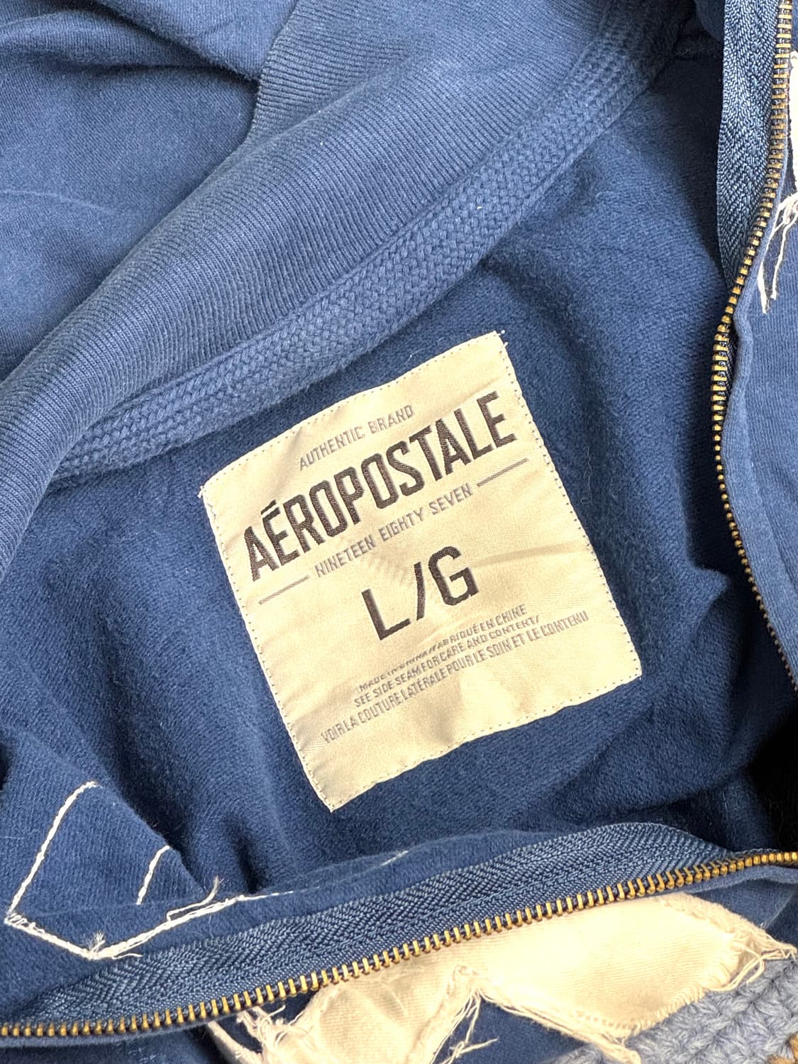 Aéropostale 87 damaged zip up 상품이미지3
