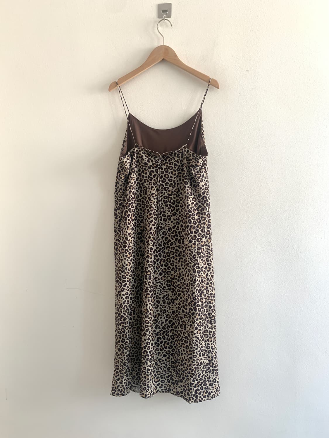 Leopard silky slip dress 상품이미지6