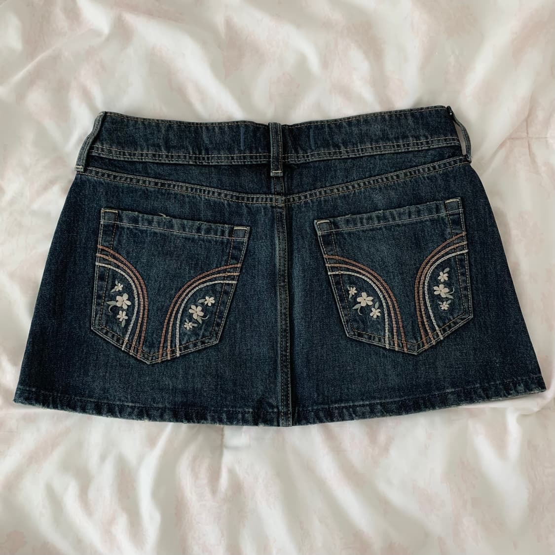 홀리스터 로우라이즈 청치마 상품이미지2