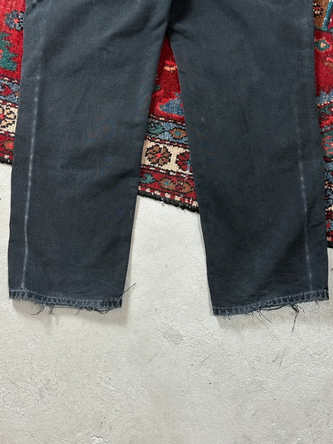 OG USA Made 칼하트 더블니 블랙 칼하트 B01 썩블니 상품이미지8