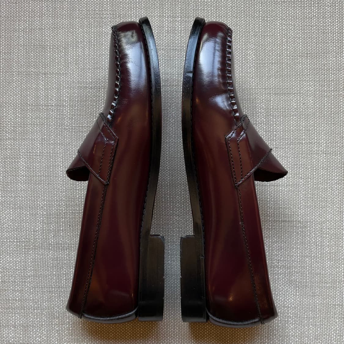 [265] G.H.BASS 위준 LOGAN 버건디 페니 로퍼 상품이미지6