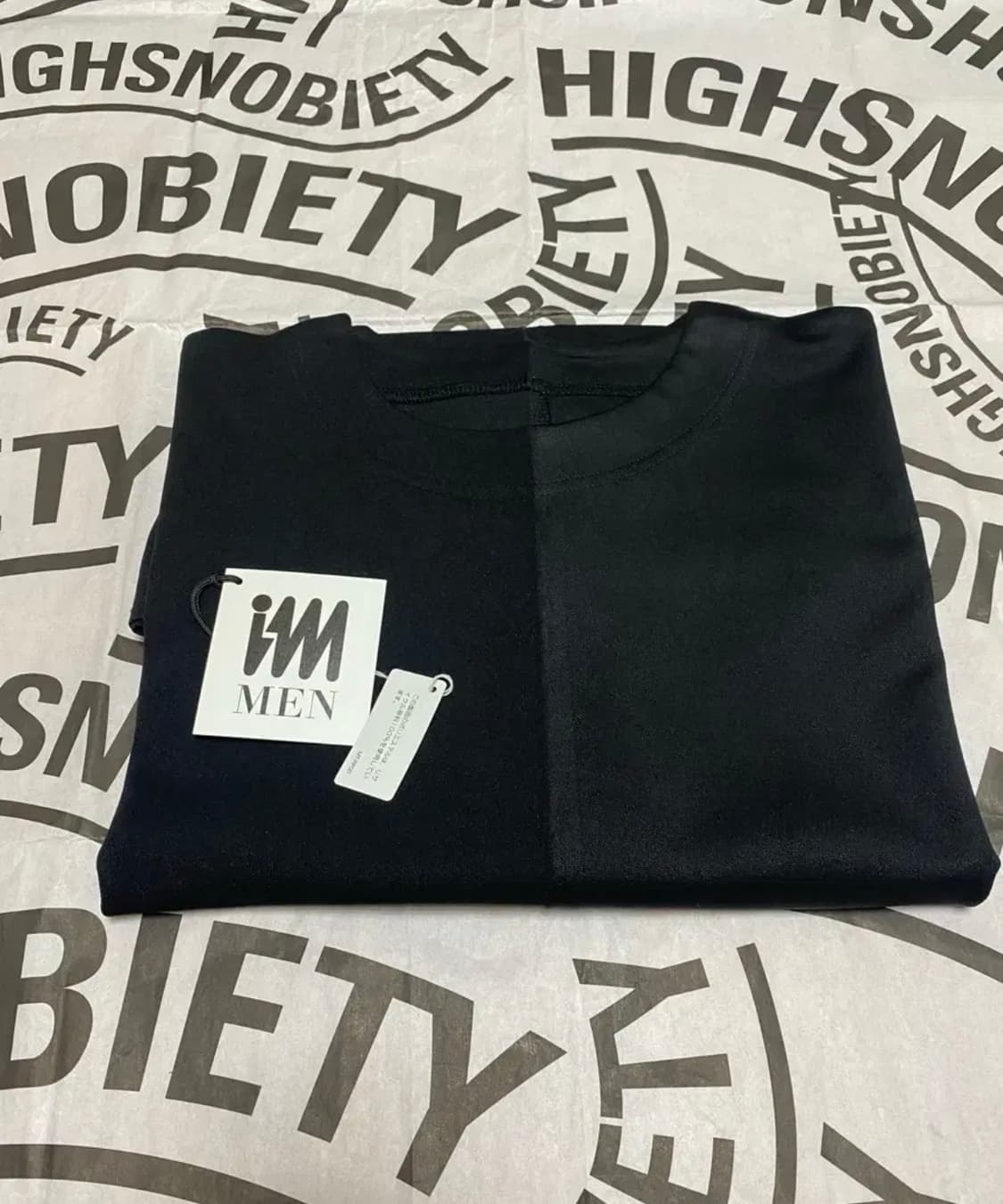 [3] IM MEN FLAT T (Black) 24SS 상품이미지9