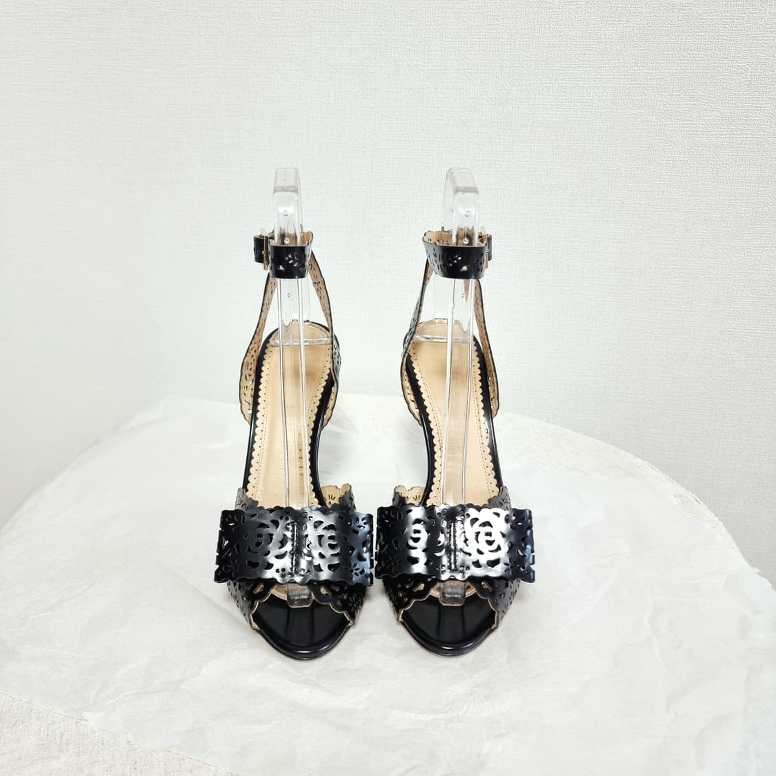 샬롯 올림피아 하이힐 오픈토힐 구두 (37/240) 상태좋음 상품이미지5