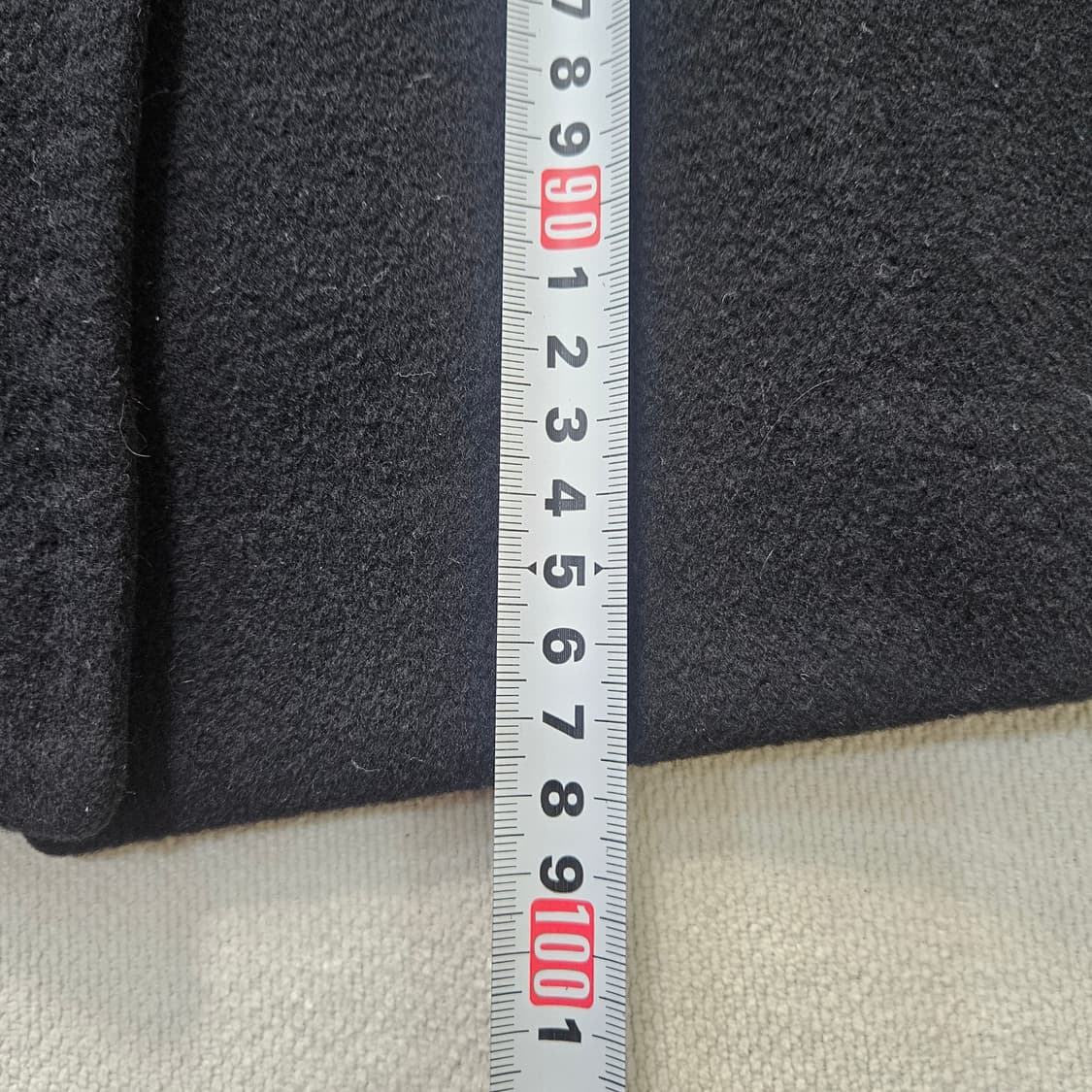 88-165 잇마샤 여성 블랙 싱글 코트 0312Y 상품이미지7