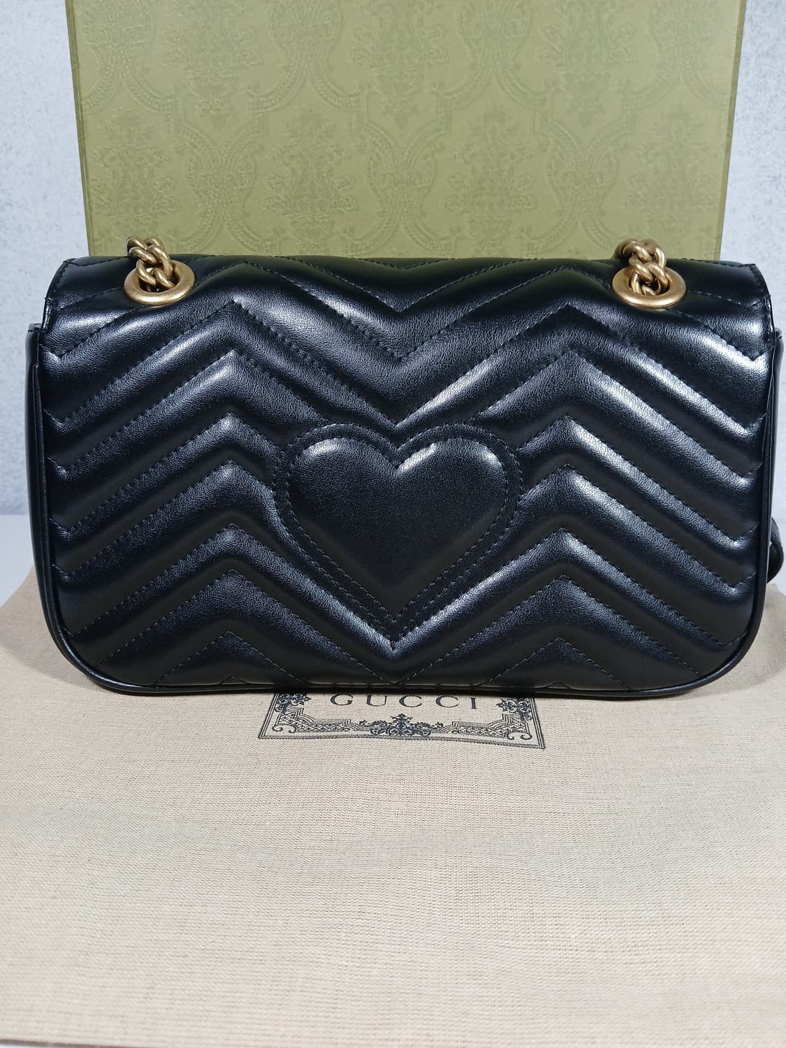 구찌 마몽 마틀라세 숄더백 스몰 443497 상품이미지5