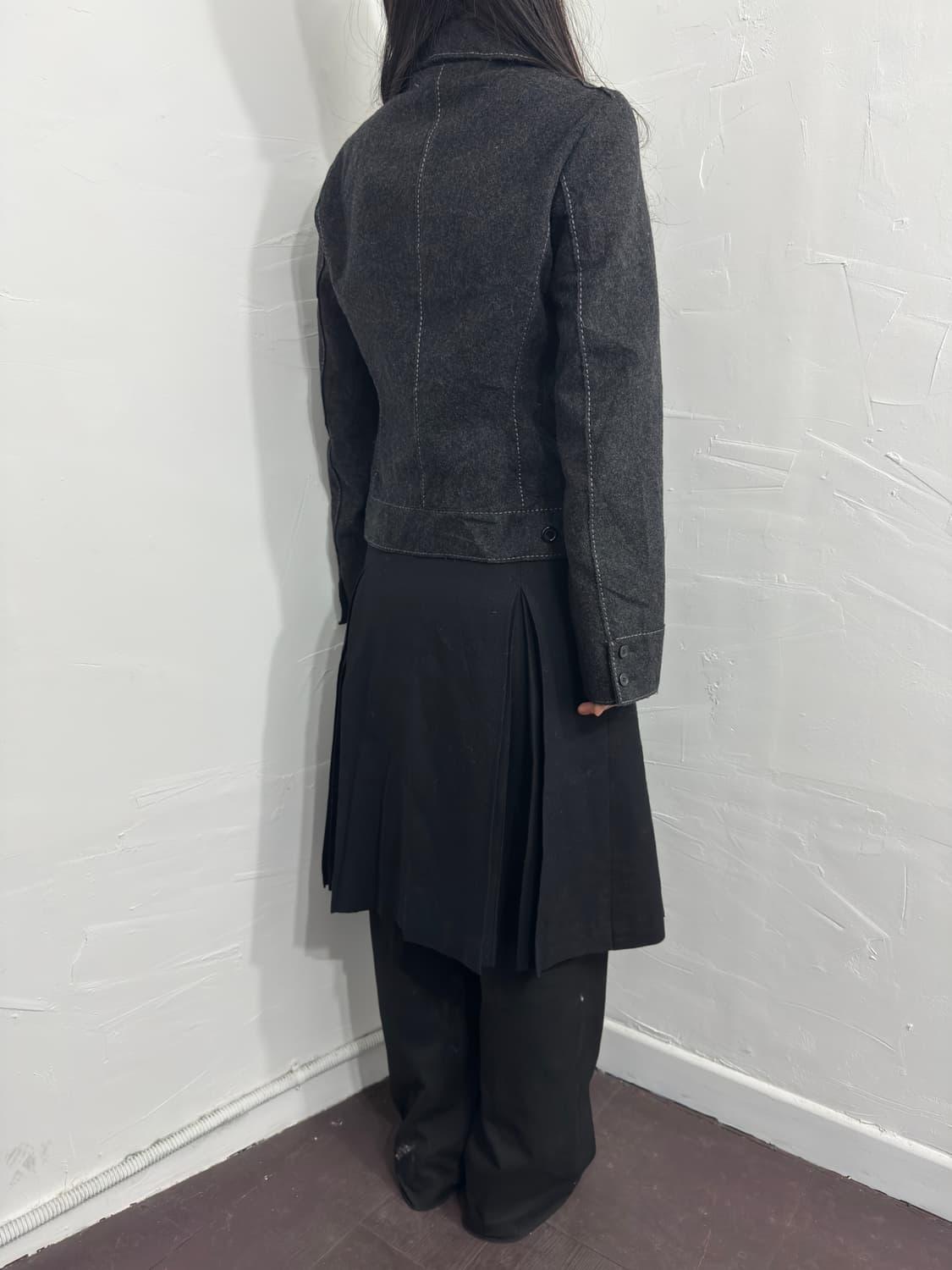 wool button jacket 상품이미지5