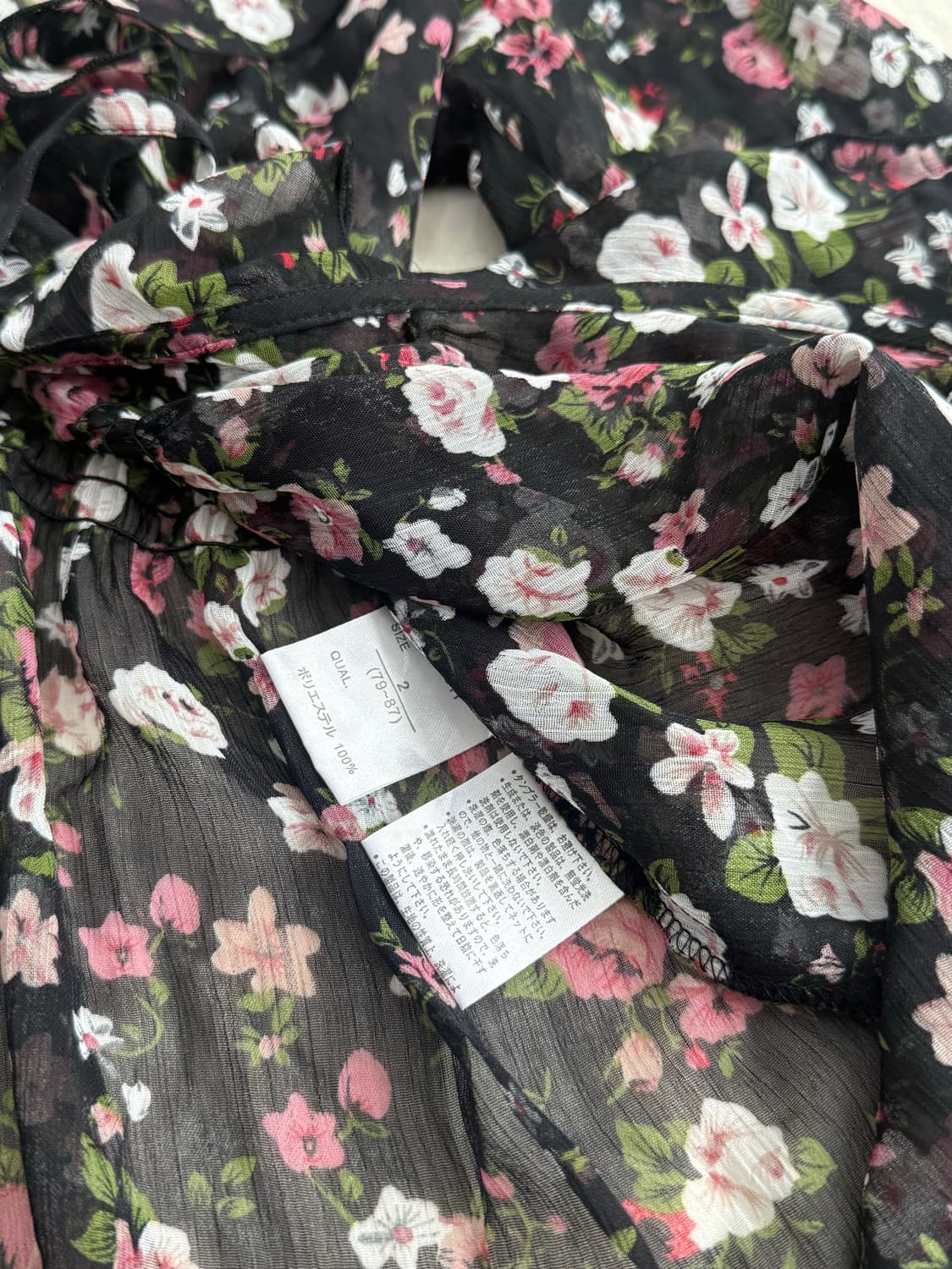 플로랄 페어리 시스루 가디건 상품이미지7