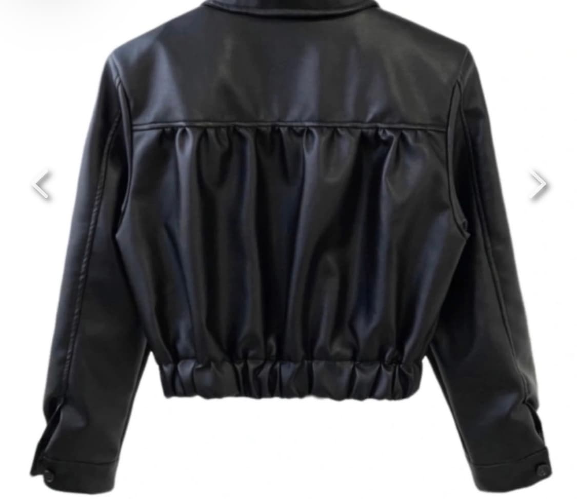 카키포인트 시카고 가죽 레더 자켓 상품이미지3