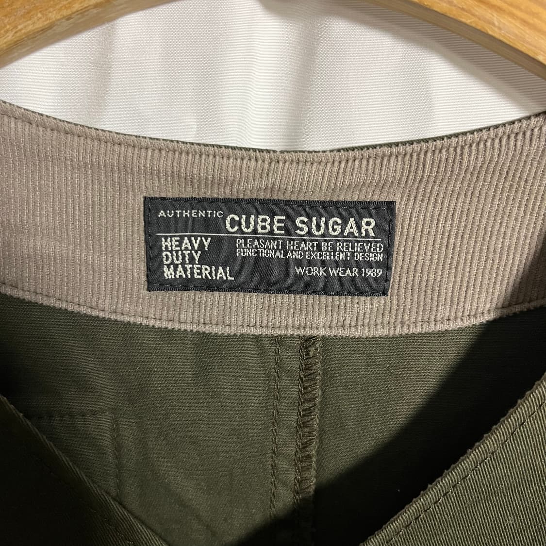 Cube Sugar . 카라리스 패치 코튼자켓 상품이미지6