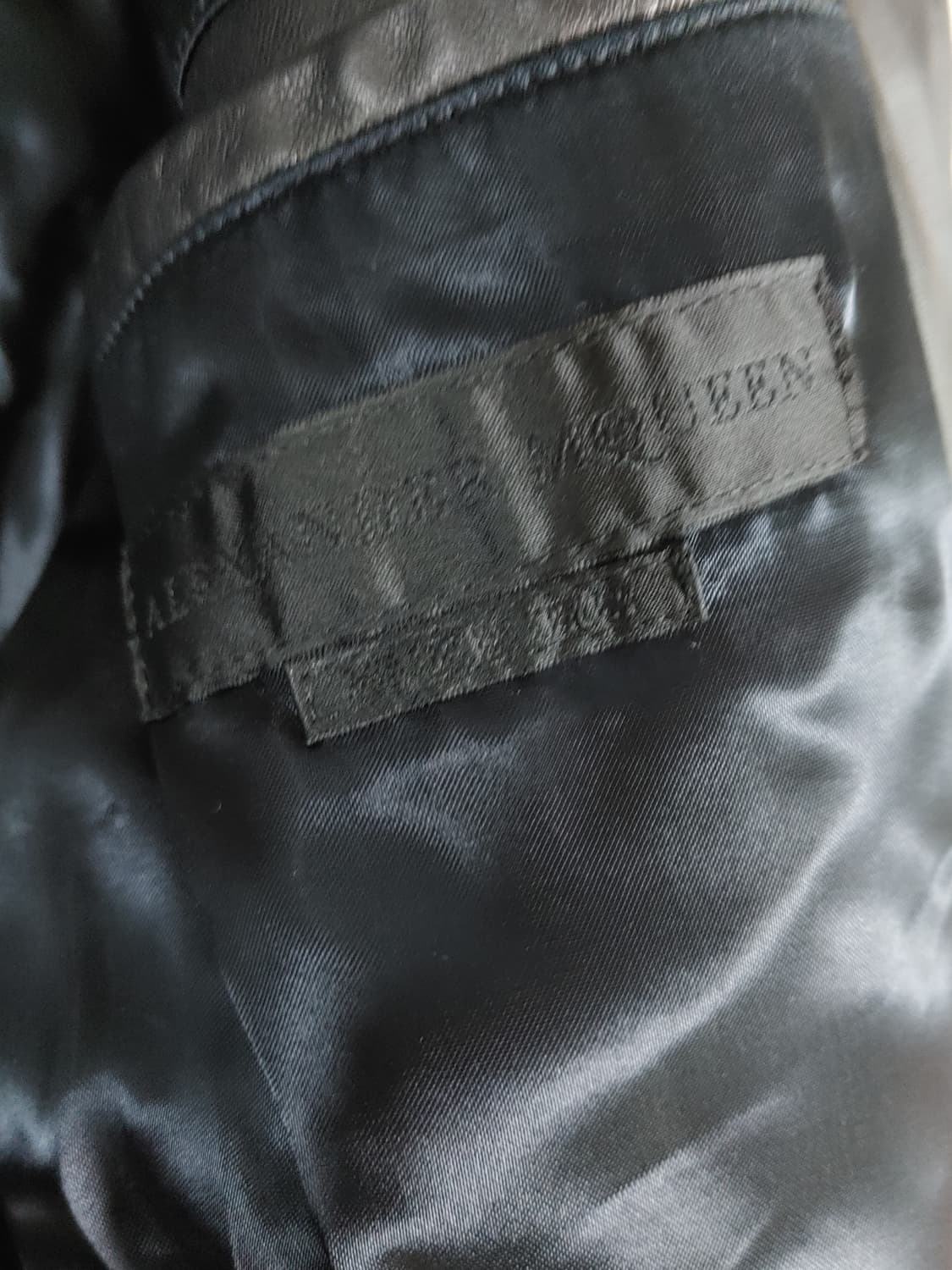 알렉산더맥퀸 15aw 레더다운자켓 상품이미지4