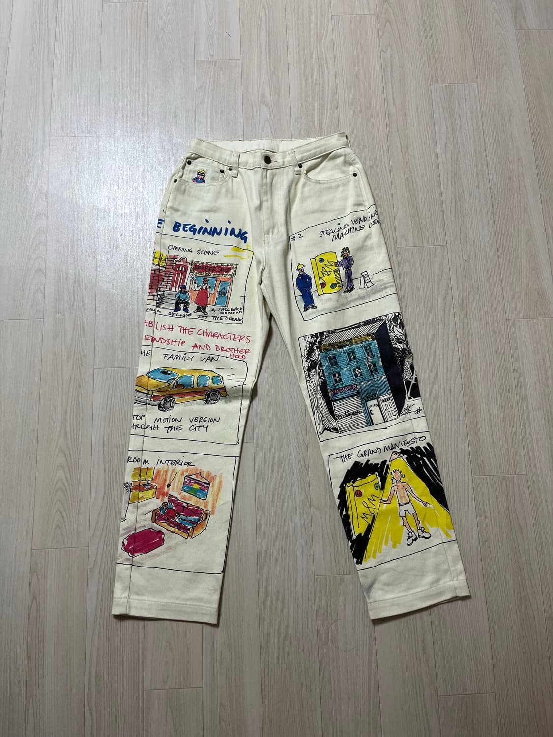 [kidsuper Studios] 22AW carton pants_M 상품이미지1