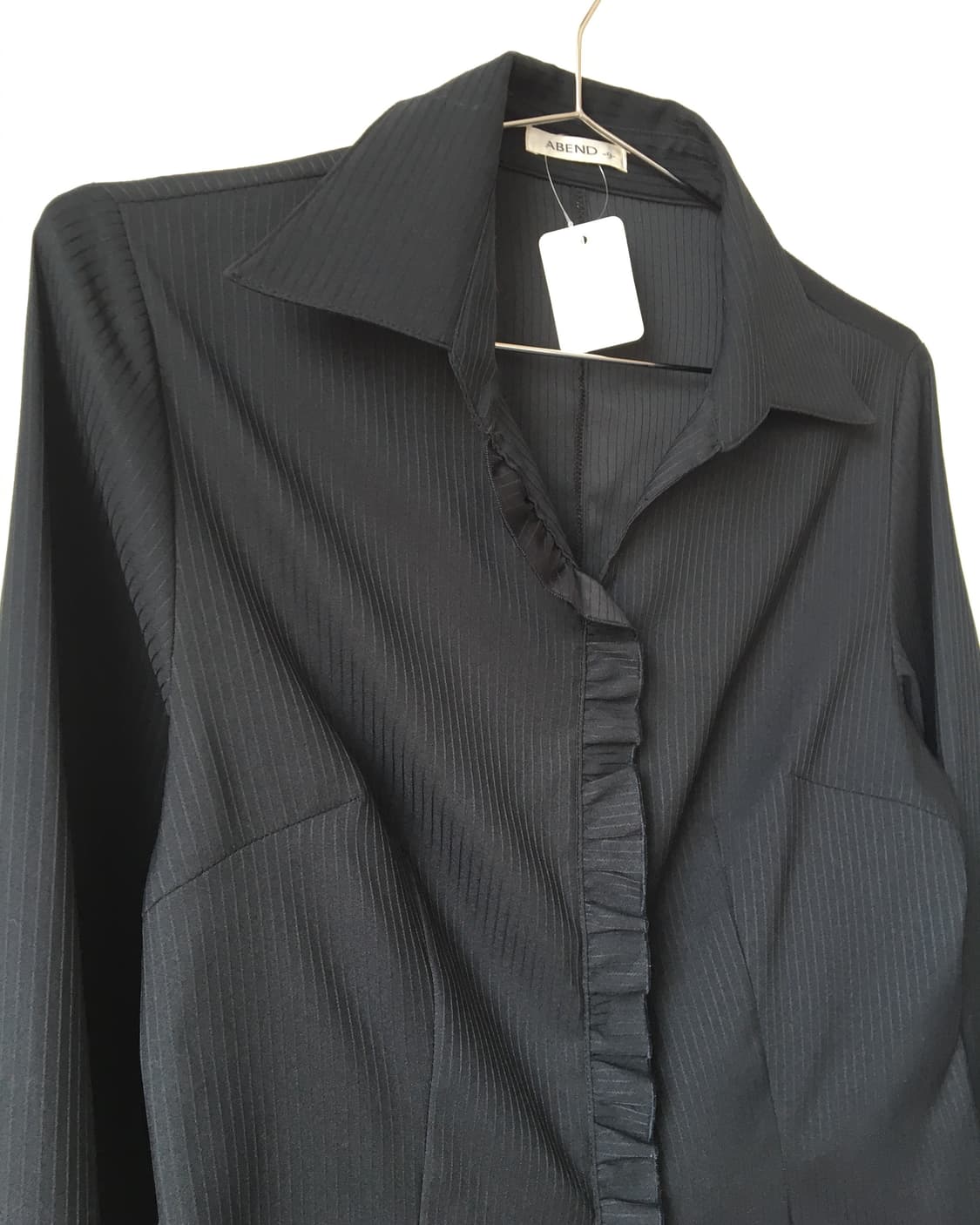 Frill line point shirt 상품이미지3