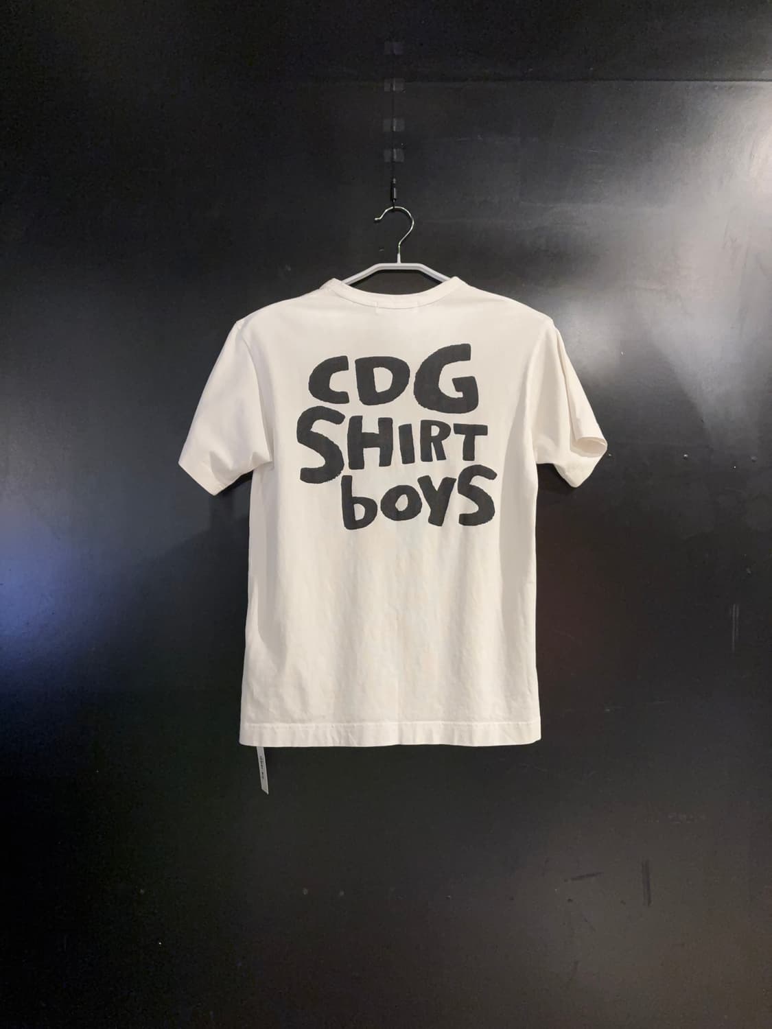 꼼데가르송 셔츠 보이즈 로고 티셔츠 상품이미지2