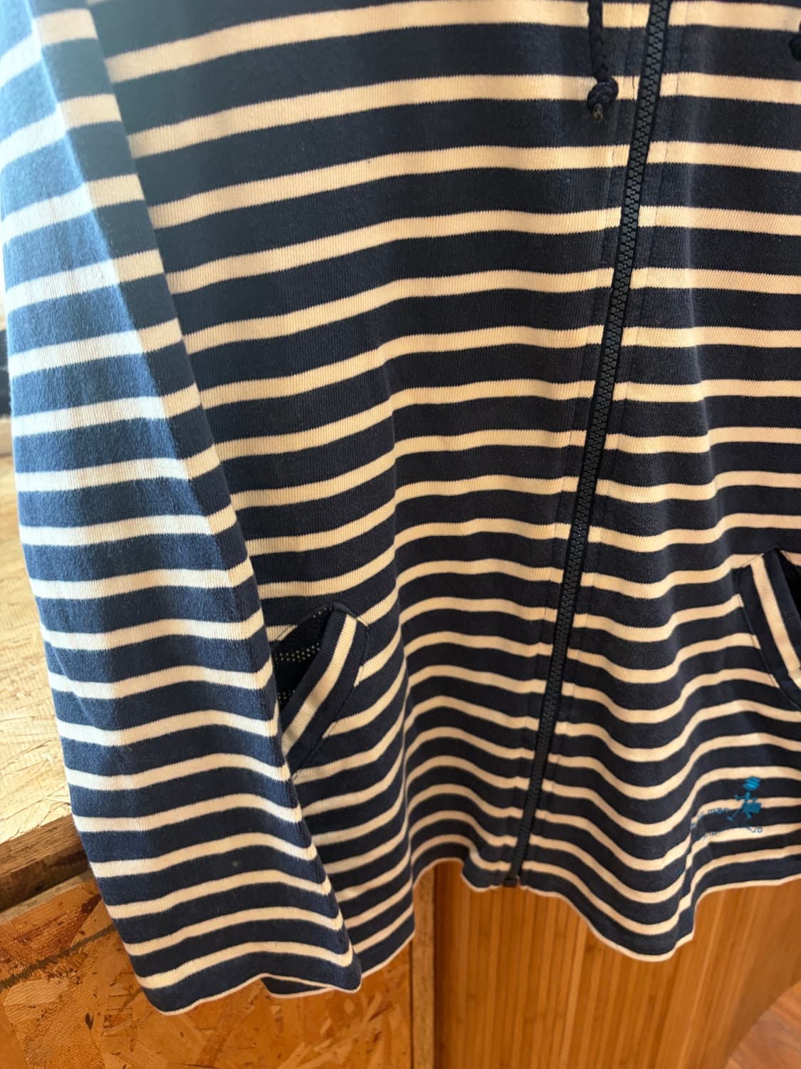 Onze Schets Stripe Hood Zip-Up 상품이미지4