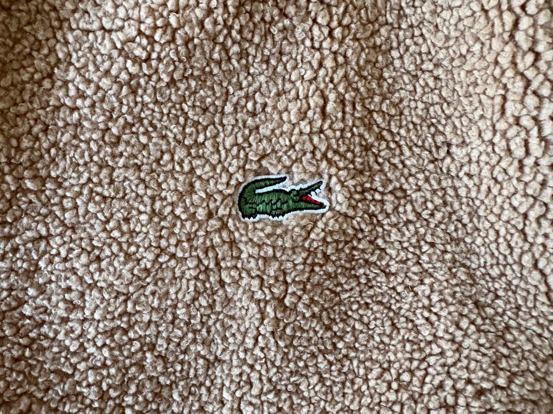 라코스테 뽀글이 플리스 봄버 자켓 M 상품이미지6