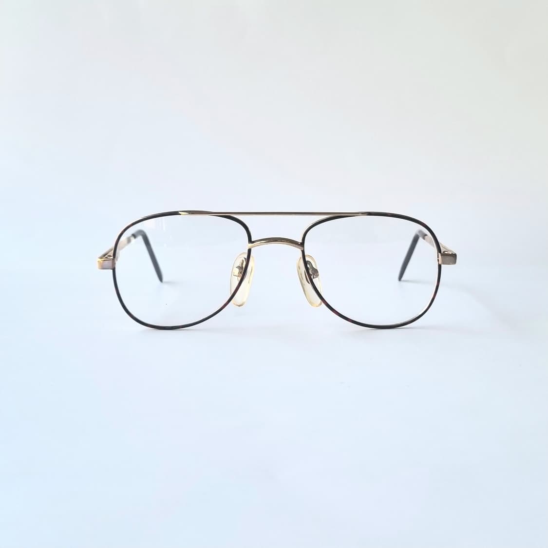 데드스탁 미니멀 긱시크 완성, 슬림 메탈 더블 브릿지 안경테 742 상품이미지1