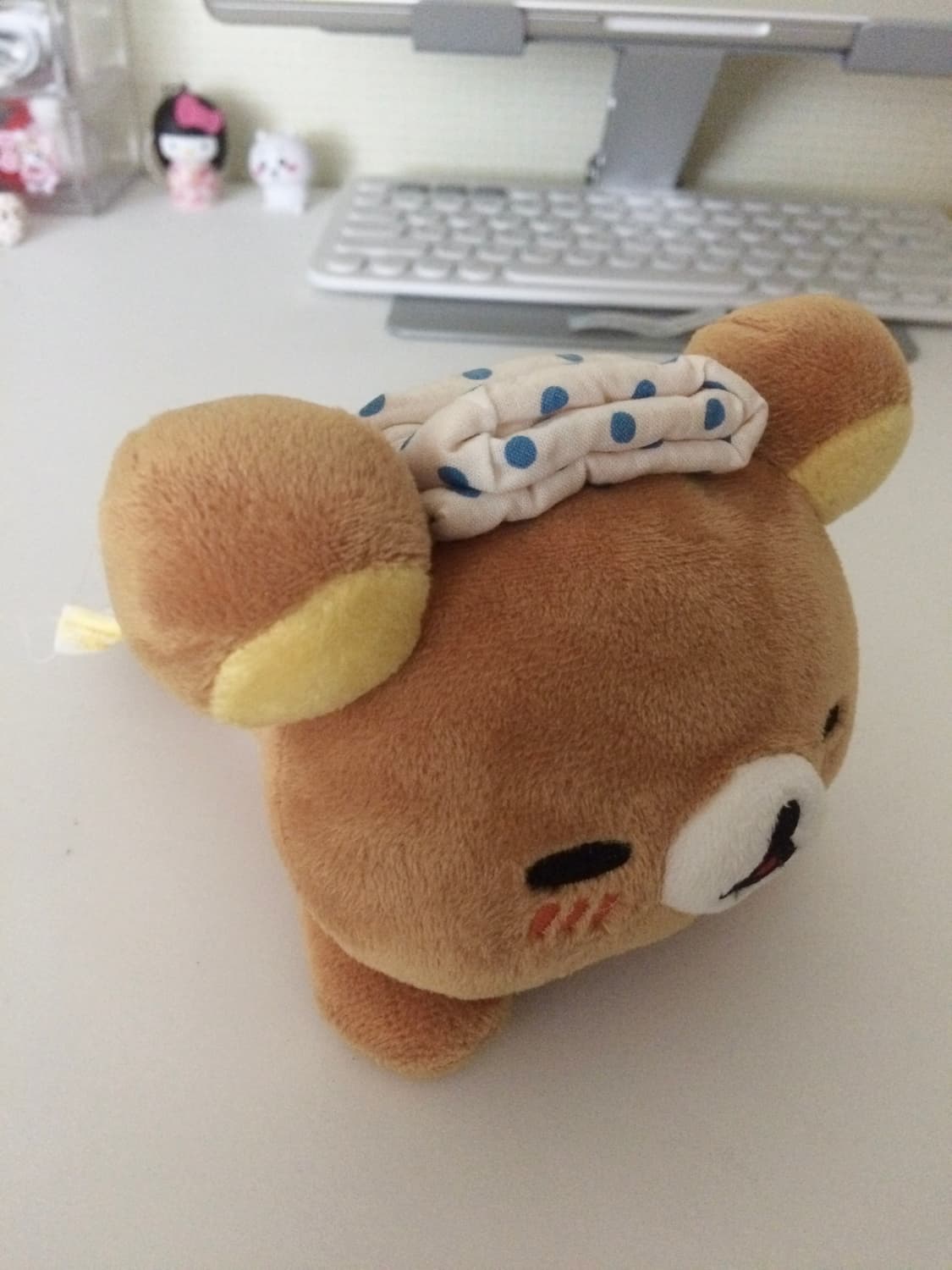 온천 물수건 리락쿠마 인형 상품이미지4