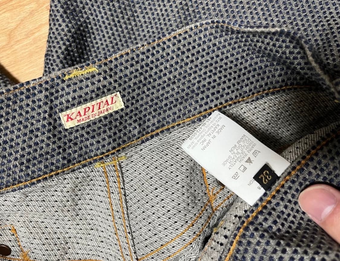 캐피탈 센츄리 N7 데님 부쉬맨 32사이즈 상품이미지3