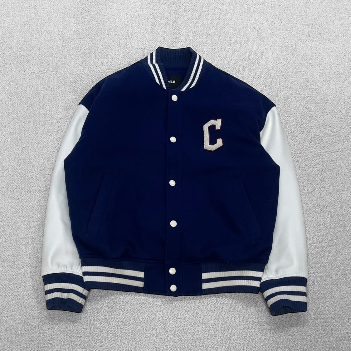 MLB 클리블랜드 가디언스 울 바시티 자켓 상품이미지1