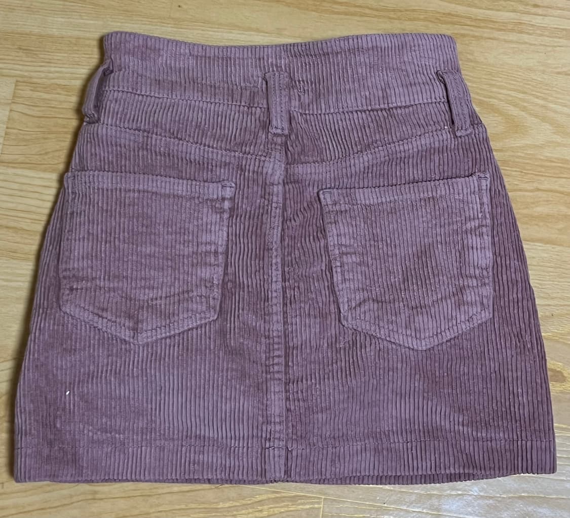 핑크 코듀로이 치마바지 상품이미지6