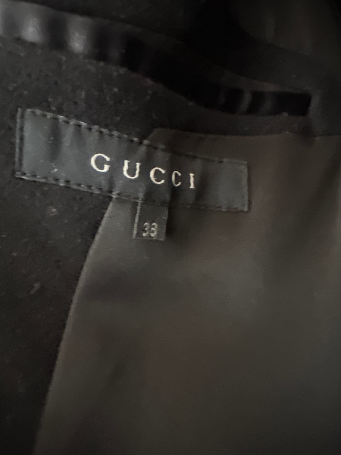 구찌 여성 블랙 코트 사이즈 38 상품이미지6