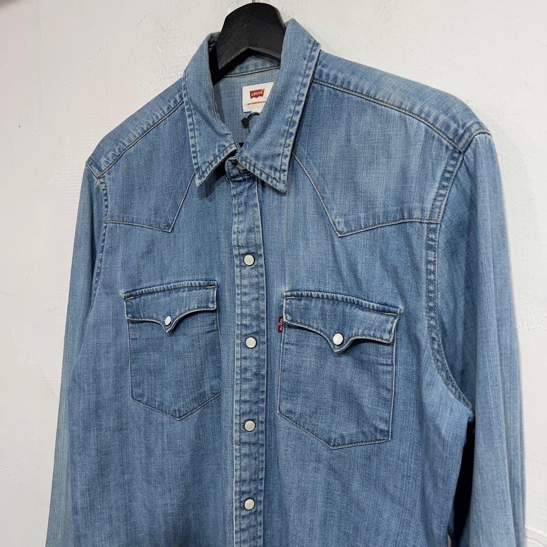 리바이스 워크 데님셔츠 상품이미지4