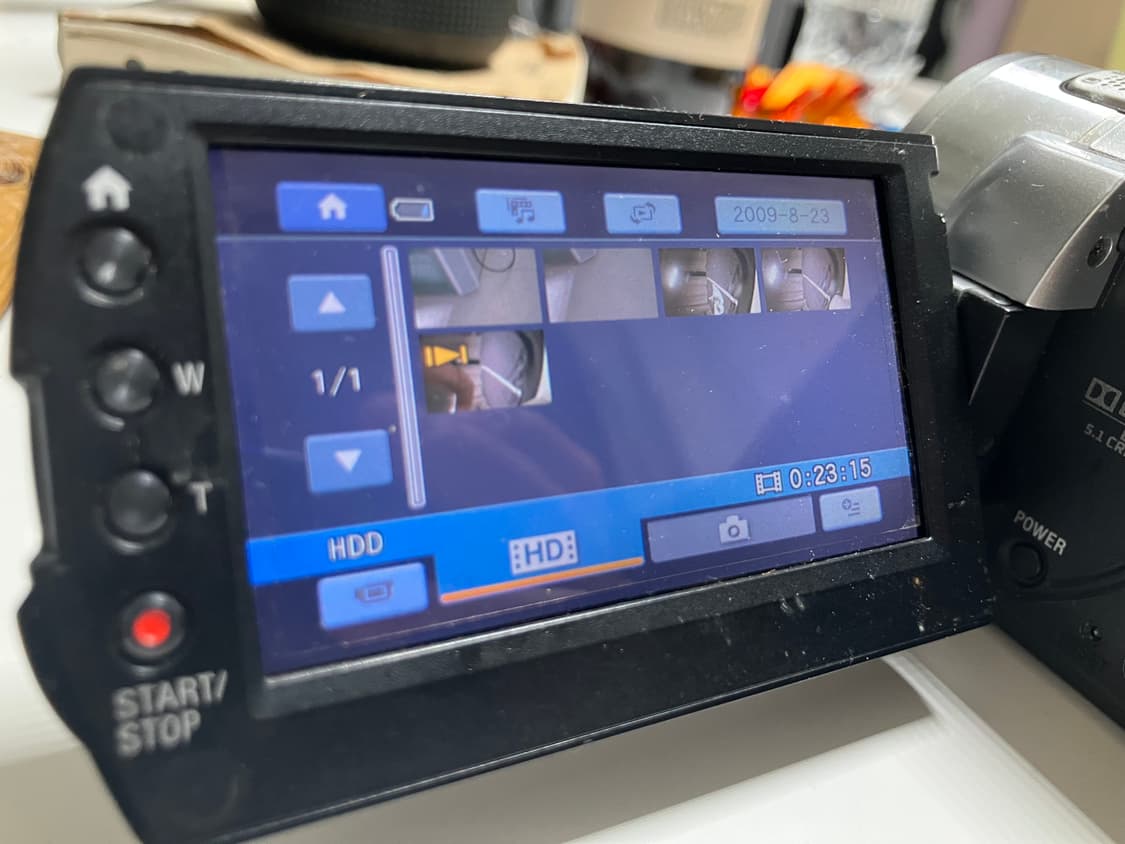 SONY소니 캠코더 HDR XR500V 상품이미지4