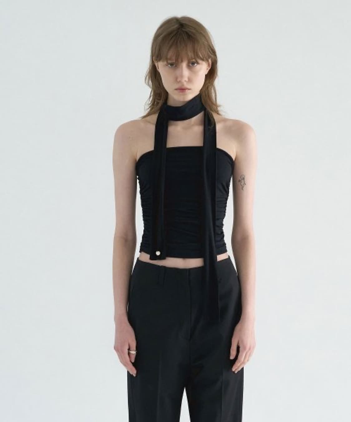 샵 포허 머플러 탑 세트 상품이미지1