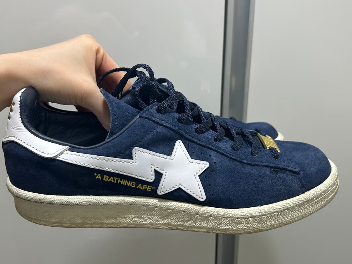 베이프 아디다스 캠퍼스 80s 네이비 상품이미지7