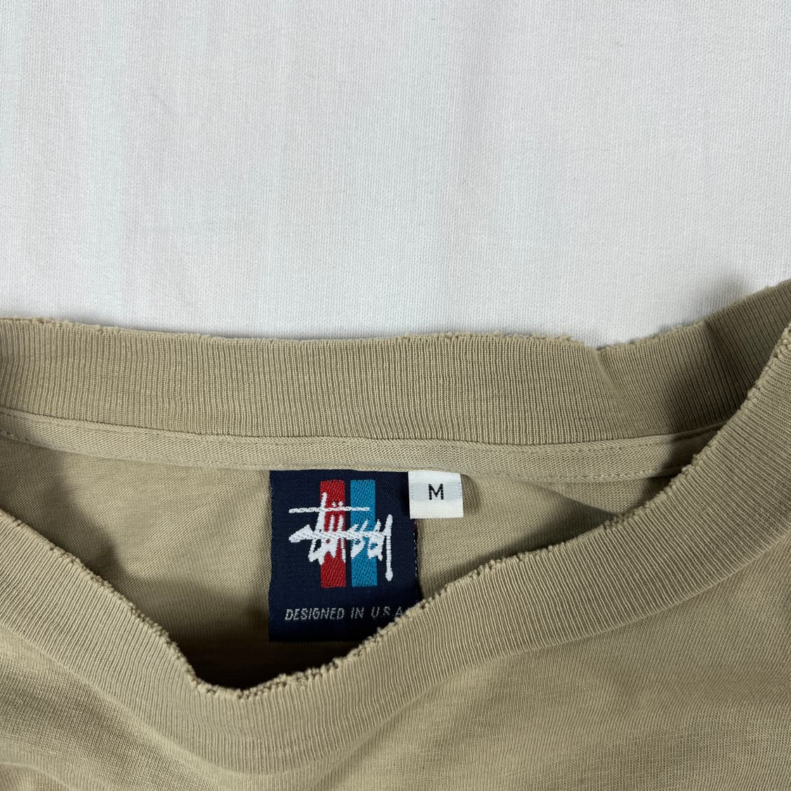 90‘s 스투시 stussy 8ball 프린트 반팔티 상품이미지9