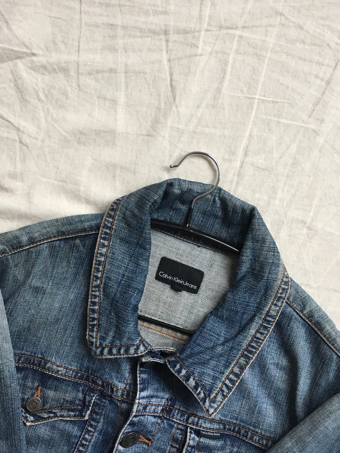 캘빈클라인 백스펠 데님자켓 상품이미지5