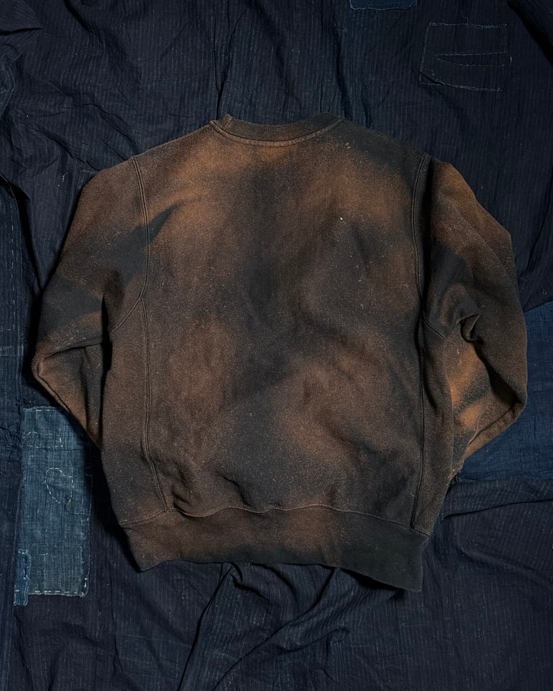 챔피온 리버스위브 페이드 스크립트 크루넥 스웻셔츠 S 상품이미지5