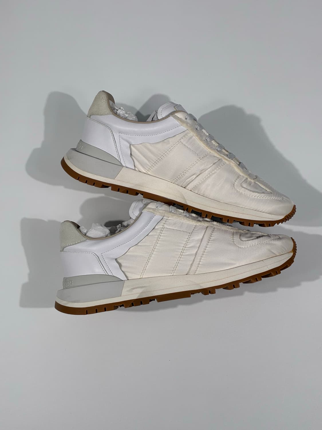 메종 마르지엘라 러너 에볼루션 스니커즈 화이트 41사이즈 상품이미지5