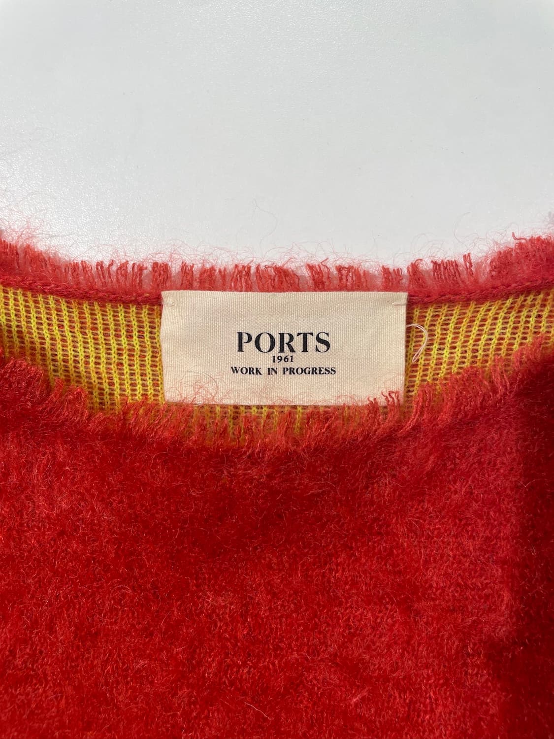 포츠 1961 믹스 블럭 모헤어 니트 상품이미지7