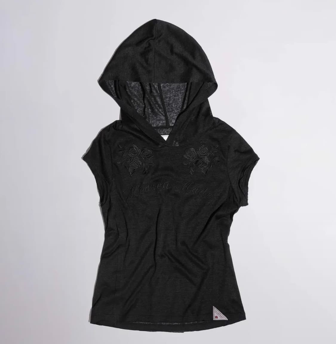 스컬프터 시스루 후드티 블랙 M 상품이미지2