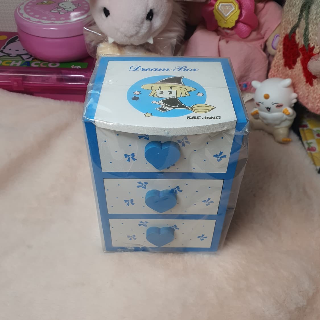 미개봉) 고전 마녀 캐릭터 서랍장 수납함 보관함 리본 쥬얼리 보석함 방꾸 상품이미지2