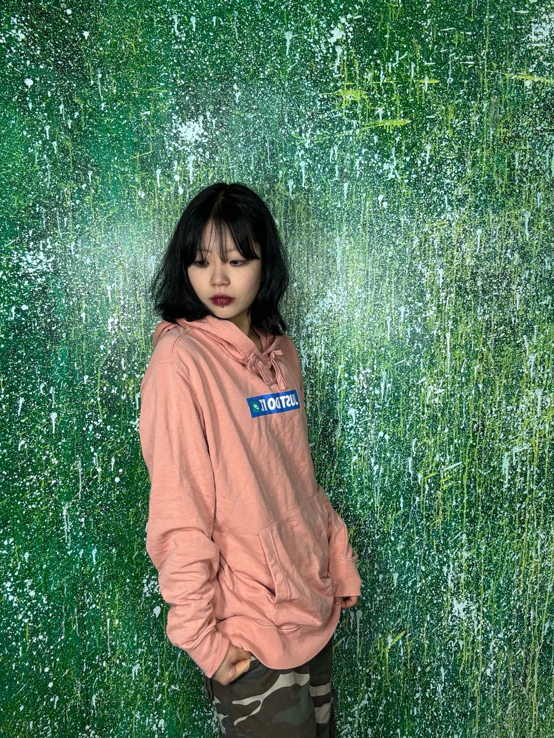 나이키 핑크 후드티 100 상품이미지2