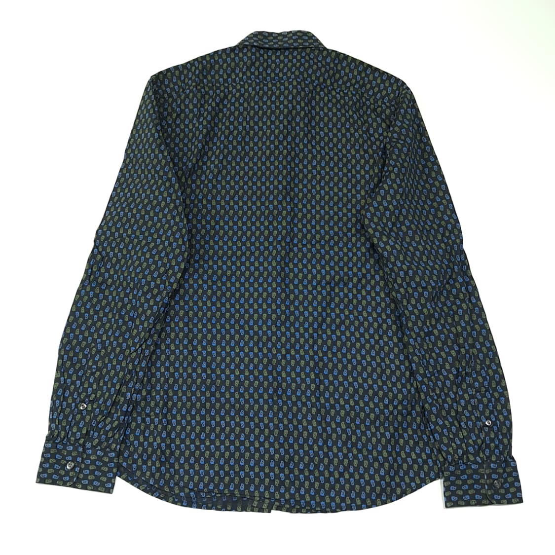 CL297 XL 디젤 인도산 페이즐리 블랙 셔츠 남방 상품이미지7