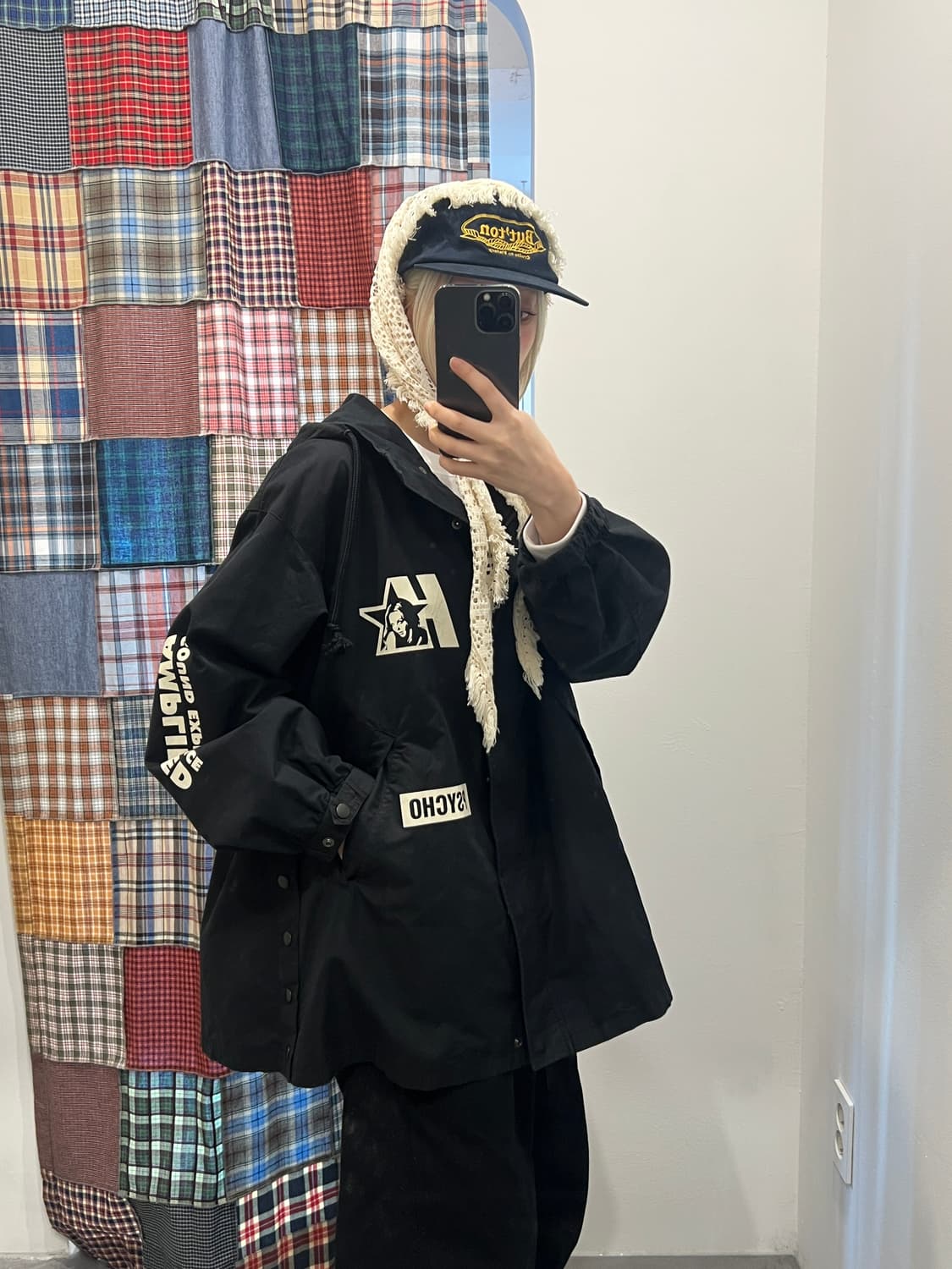 히스테릭글래머 프릴 후드 야상 상품이미지2