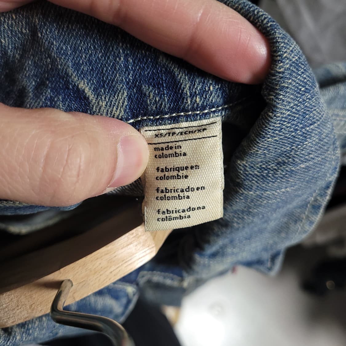 (XS) LEVI'S 리바이스 여성 데님 청자켓 상품이미지4