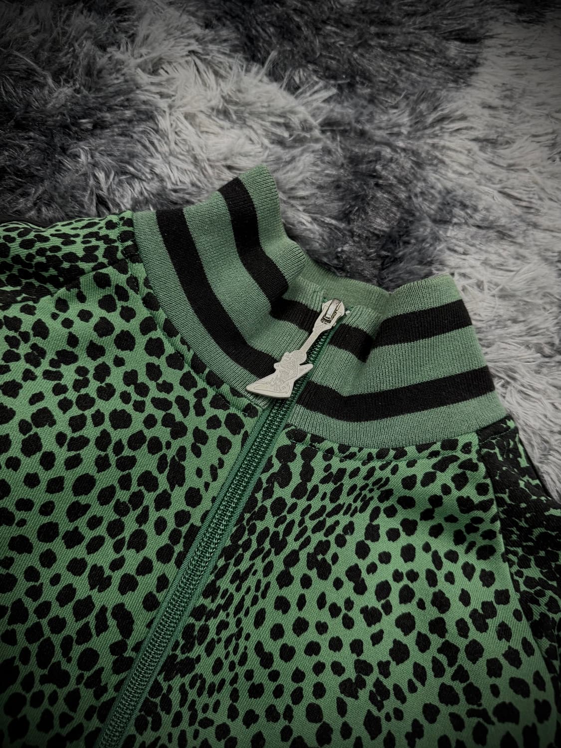 Hysteric Glamour 그린 레오파드 트랙탑 상품이미지4