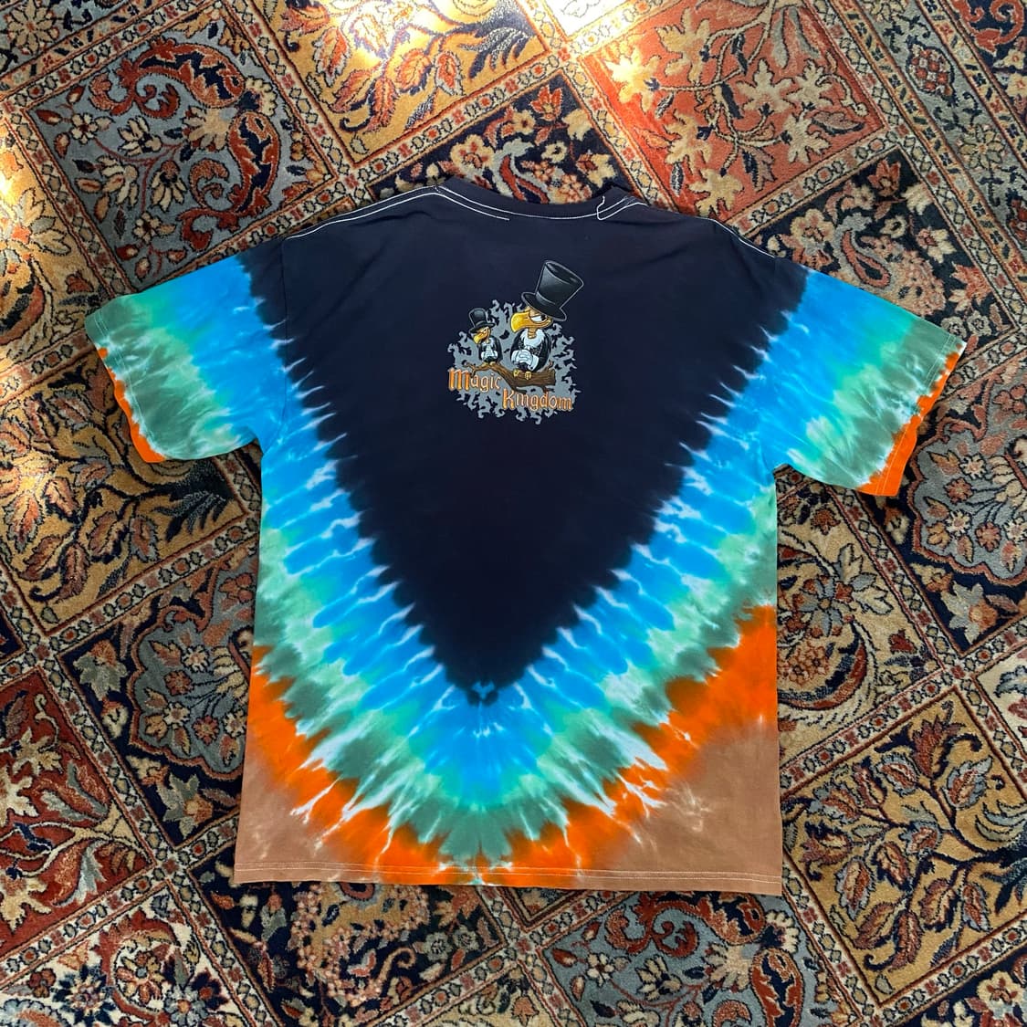 🌊USA made disneyland Tie-dyeing promo T 상품이미지2