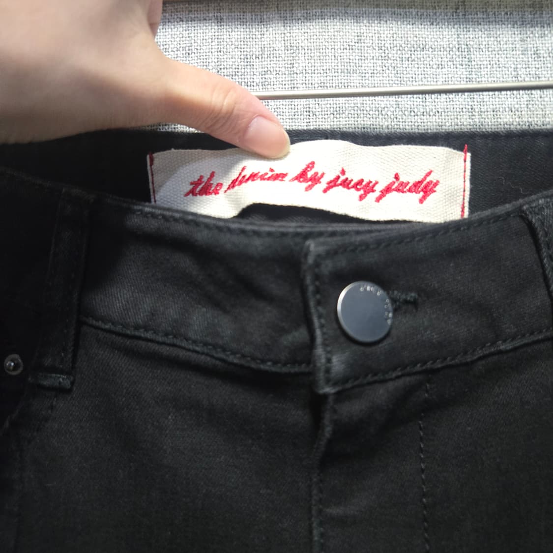 쥬시쥬디 여성 블랙 데님 부츠컷 청바지  상품이미지3