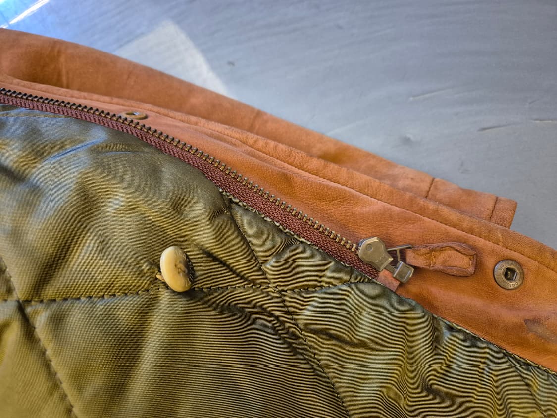 90s NAUTICA 양가죽 자켓 상품이미지6